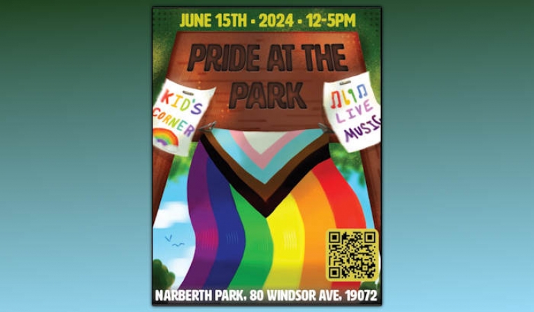 Pride At The Park 2024 at Narberth Park in Narberth PA